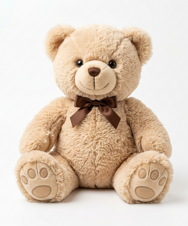 كوكي الكوالا الرمادي الأسترالي من مجموعة أحضان الدببة الكلاسيكية - فراء رمادي فاتح ناعم كثيف - بطن أبيض ناصع - أذنان كبيرة مستديرة منفوشة مع داخل أبيض ناعم - أنف أسود كبير مخملي بارز - عيون بنية لامعة معبرة - ابتسامة هادئة مطمئنة - أطراف قصيرة ممتلئة - جلسة مستقرة - قطيفة فاخرة - حشوة قطن PP - خلفية بيضاء نظيفة - هدية مميزة للاسترخاء - كنوز مصر
