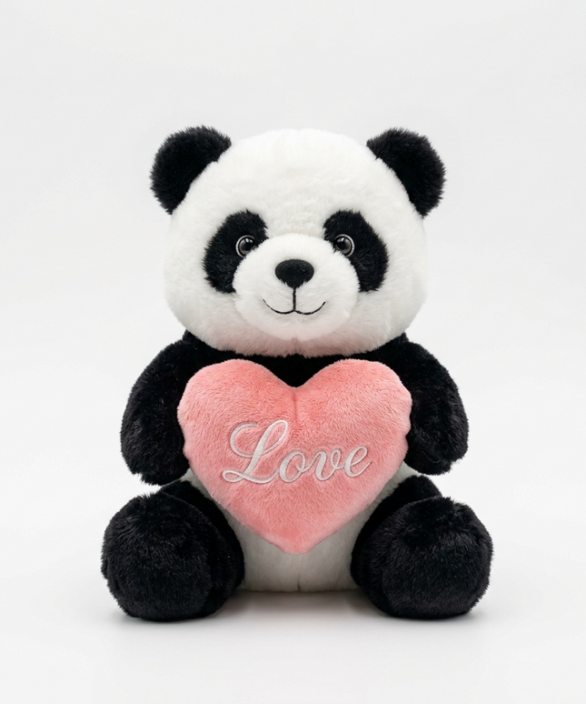 الجميلة المشاغبة بستايل كورومي من مجموعة نبضات الحب والمرح - ترتدي كابوشن أسود ناعم مع جمجمة وردية لطيفة مطرزة على الجبهة - وجه أبيض ناعم بملامح بريئة وخدود وردية - تحمل قلباً وردياً صغيراً بين يديها - تصميم عصري ياباني - قطيفة سوداء وبيضاء فائقة النعومة - خلفية بيضاء - دمية أنمي كاواي - كنوز مصر
