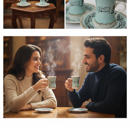 طقم-قهوة-فلكلوري-أنيق-للديكور-والضيافة-الرومانسية