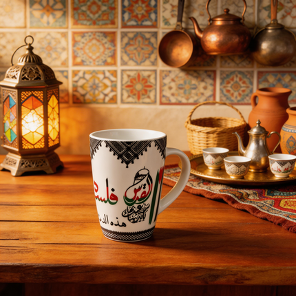 مج "العزة والكرامة" بورسلين فاخر - المصرية الألمانية فتحي محمود - فخر الهوية المصرية من كنوز مصر