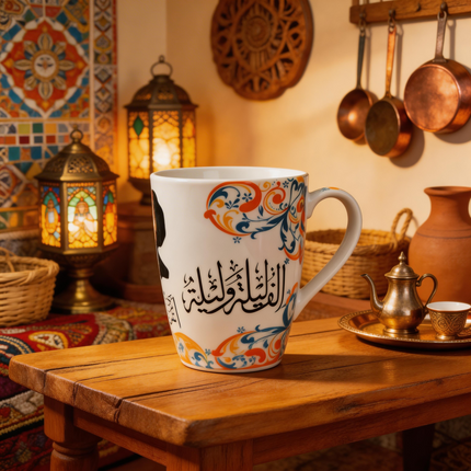 مج "الشخصية المميزة" بورسلين فاخر - المصرية الألمانية فتحي محمود - تصميم عصري بروح أصيلة من كنوز مصر