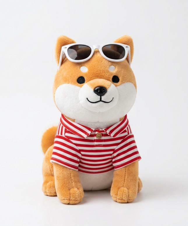 دمية ميني ماوس الأنيقة من مجموعة نجوم الطفولة العصرية - وجه أبيض ناصع مع أذنين سوداء كبيرة كلاسيكية - فستان وردي ساحر منقط بالأبيض - فيونكة وردية كبيرة مطابقة - عيون بنية حالمة - قفازات بيضاء أنيقة - حذاء وردي - قطيفة فاخرة - أيقونة ديزني الخالدة - خلفية بيضاء - كنوز مصر
